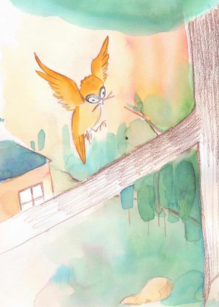 L’aigle et l’oiseau